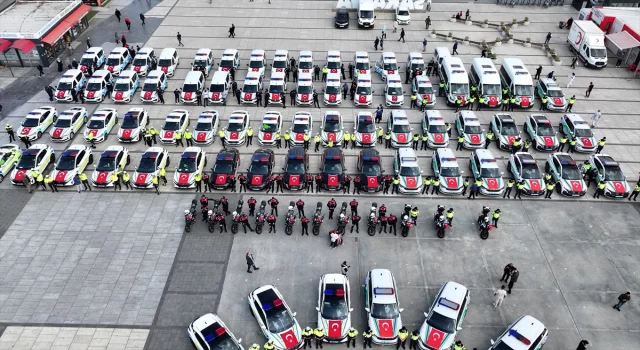 Sakarya’da emniyet ve jandarmaya 93 yeni araç tahsis edildi