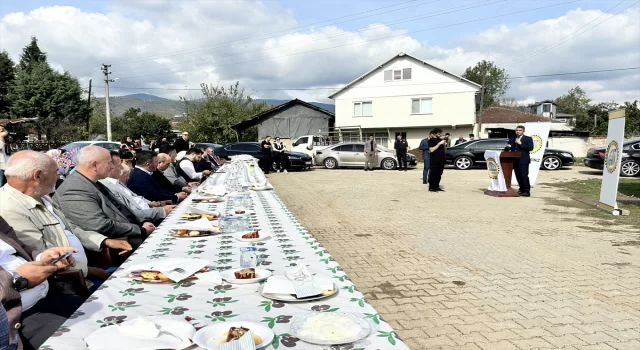 Düzce’de sel ve taşkınlardan etkilenen köyün içme suyu isale hattı yenileniyor 