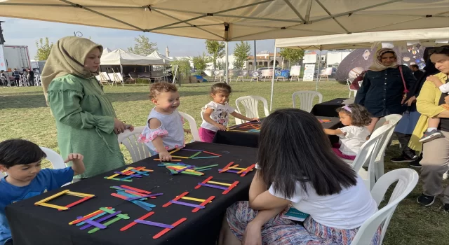 ”Diyarbakır Kültür Yolu Festivali”nde çocuklar bilim, sanat ve eğlenceye doyuyor