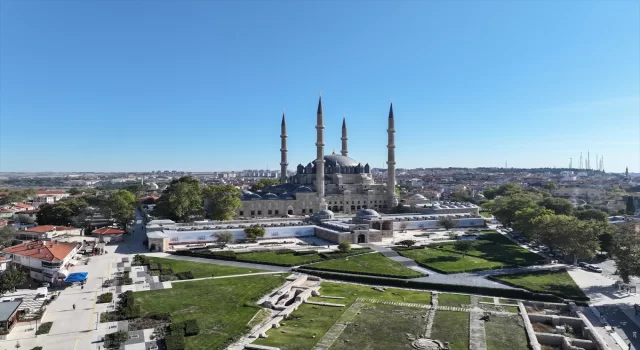 Selimiye Camisi’nin dış cephe restorasyonu, minare ve kurşun işleri tamamlandı