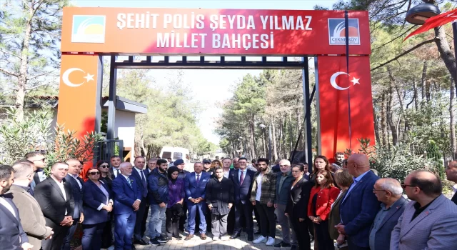 Şehit polis Şeyda Yılmaz’ın adı Çekmeköy’de millet bahçesinde yaşatılacak