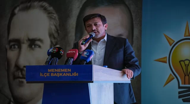 AK Parti’li Dağ, Menemen İlçe Kongresi’nde konuştu: