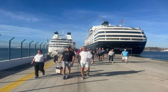 Bodrum’a iki kruvaziyerle 1204 yolcu geldi