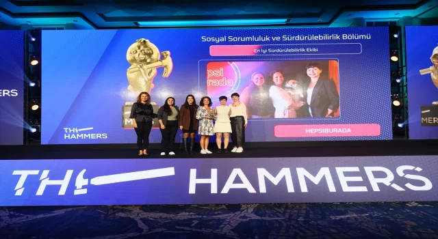 Hepsiburada’nın HepsiTürkiye’den programına The Hammers Awards’tan altın ödül