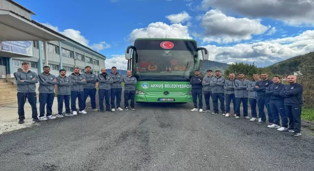 Akkuş Belediyespor, Galatasaray maçı hazırlıklarını tamamladı 