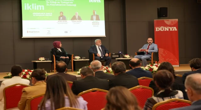 Türkiye’de suyun geleceği, Ankara’da düzenlenen panelde ele alındı