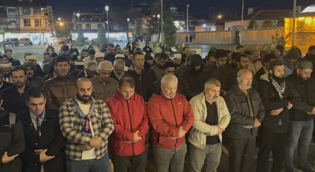 Konya’da Yahya Sinvar için gıyabi cenaze namazı kılındı