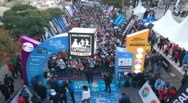 Salomon Kapadokya Ultra Trail Koşusu başladı