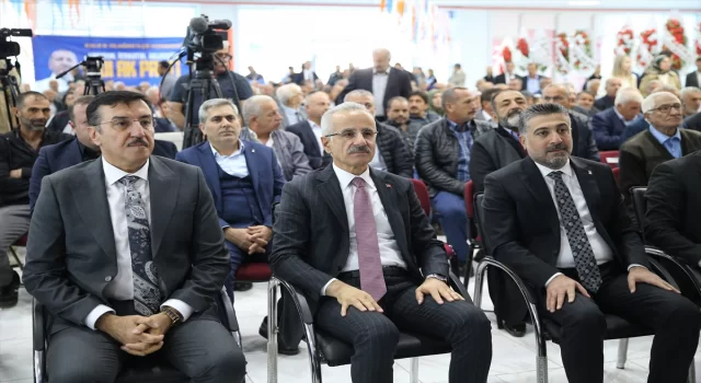 Ulaştırma ve Altyapı Bakanı Uraloğlu, Malatya’da konuştu: