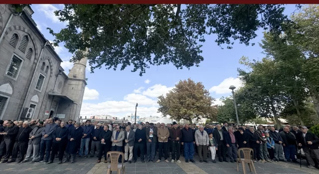 Yahya Sinvar için Kayseri’de gıyabi cenaze namazı kılındı