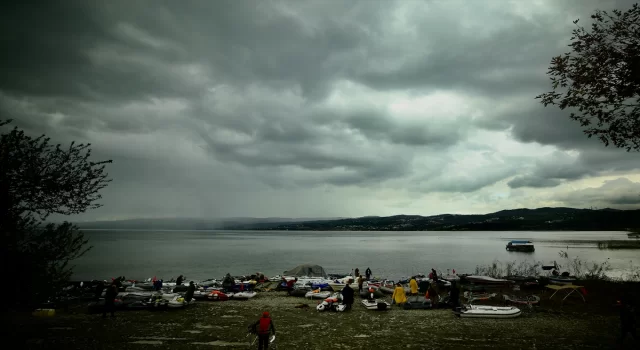 ”Ulusal Profesyonel Turna Avı Şampiyonası” Sapanca Gölü’nde başladı