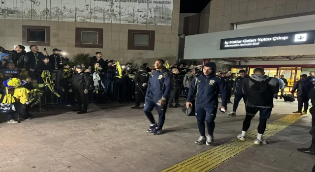 Fenerbahçe kafilesi, Samsun’da