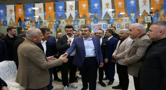 Milli Eğitim Bakanı Tekin, Bitlis’te AK Parti Tatvan İlçe Kongresi’nde konuştu: