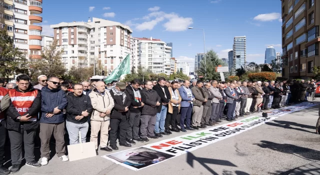 Ankara’da Yahya Sinvar için gıyabi cenaze namazı kılındı