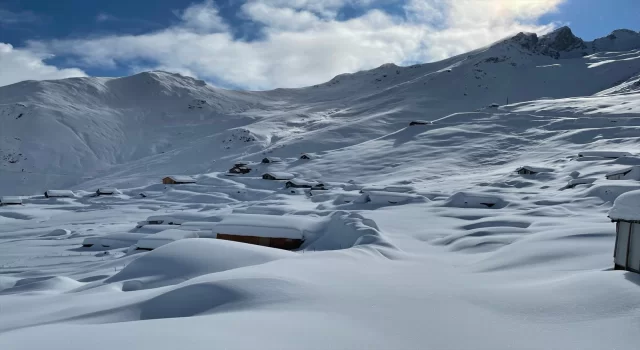 Artvin’de kar sebebiyle yaylada mahsur kalan 5 kişi kurtarıldı