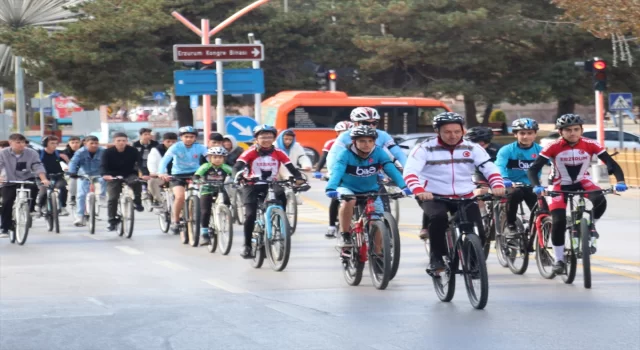 Erzurum’da Tabyalar Bisiklet Turu yapıldı