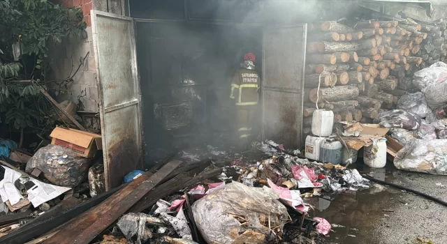 Karabük’te restoranda çıkan yangın söndürüldü