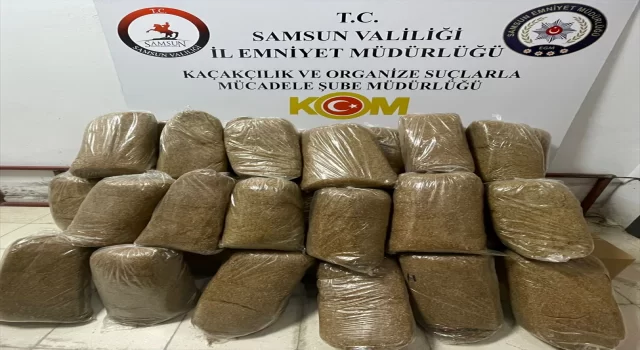 Samsun’da kaçakçılık operasyonunda 9 şüpheli yakalandı