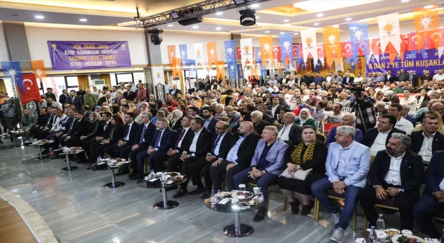 AK Parti Genel Başkan Yardımcısı Yalçın, Mersin’de partisinin ilçe kongresinde konuştu: