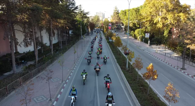 Bilecik’te ”Kurtuluştan Kuruluşa Motosiklet ve Bisiklet Turu” yapıldı