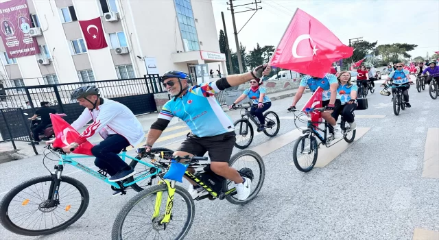 Hatay’da ”Cumhuriyet Bisiklet Turu” düzenlendi