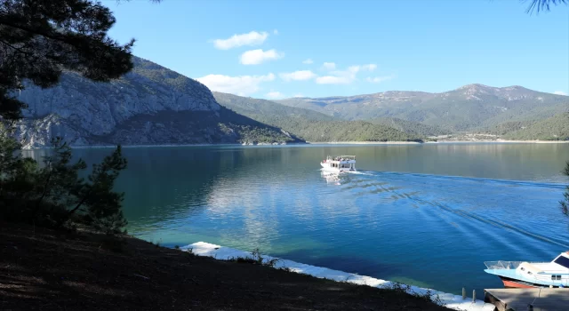 Şahinkaya Kanyonu ziyaretçilerine eşsiz manzaralar sunuyor