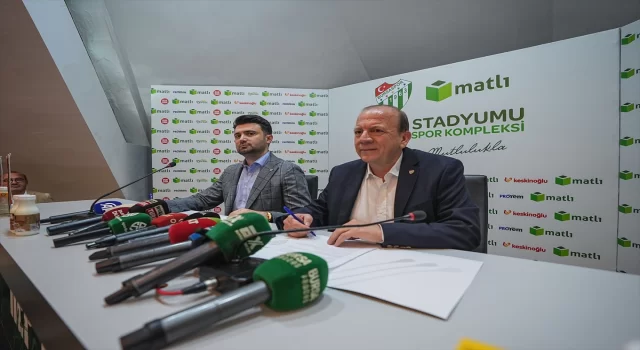 Bursaspor, stadının isim sponsorluğu için 40 milyon liralık anlaşma yaptı