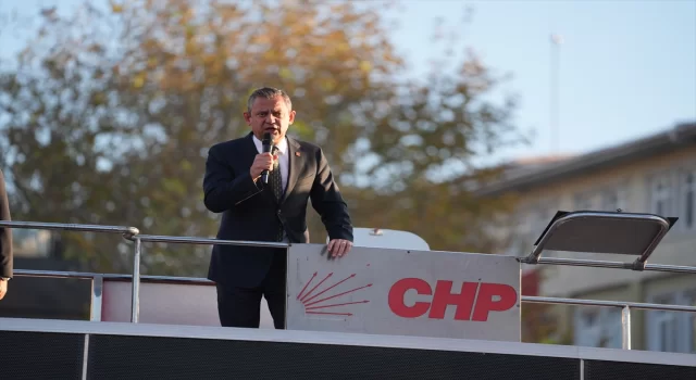 CHP Genel Başkanı Özel, Esenyurt’ta konuştu: