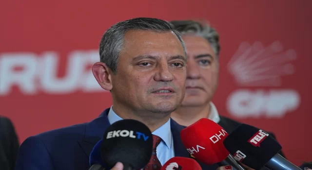 CHP Genel Başkanı Özel’den İstanbul’daki grup toplantısının ardından açıklama: