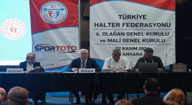 Türkiye Halter Federasyonu Başkanlığı’na yeniden Talat Ünlü seçildi