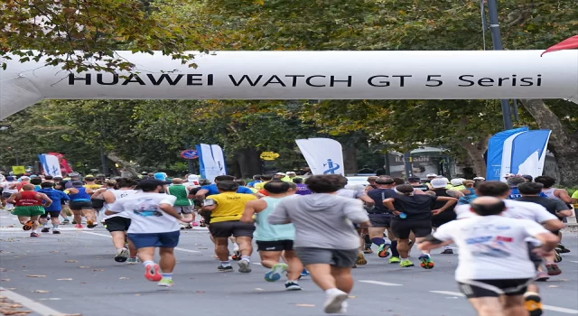 Huawei, İstanbul Maratonu’nda sporculara performanslarını takip etme imkanı sundu