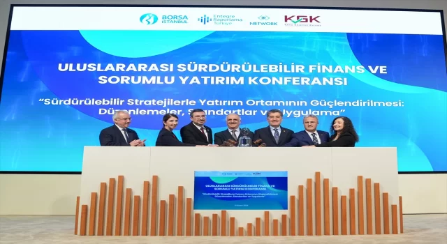 Uluslararası Sürdürülebilir Finans ve Sorumlu Yatırım Konferansı başladı