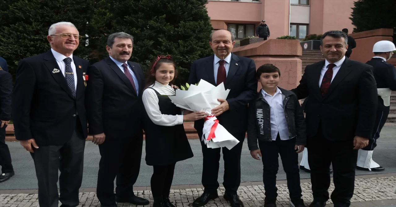 KKTC Cumhurbaşkanı Tatar, Samsun’da konuştu: