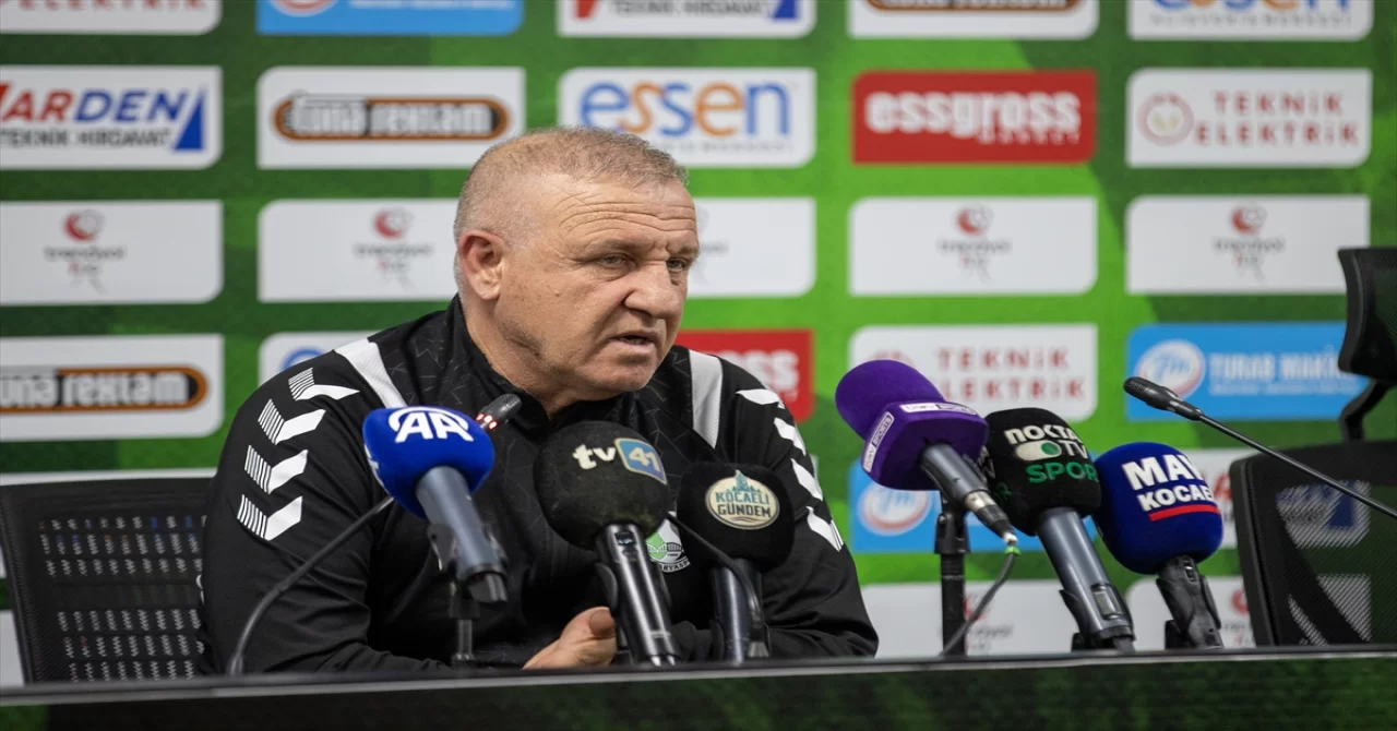 SakaryasporKocaelispor maçının ardından