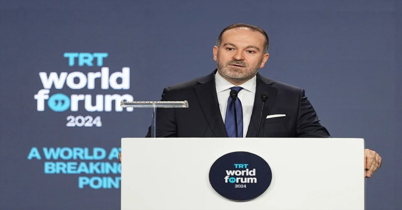 TRT Genel Müdürü Sobacı ”TRT World Forum”da konuştu: