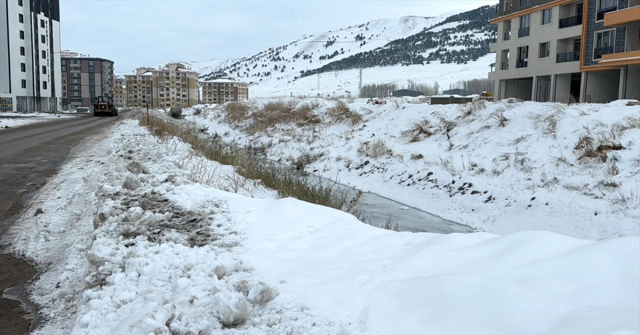 Erzurum, Ardahan ve Kars’ta soğuk hava etkisini sürdürüyor