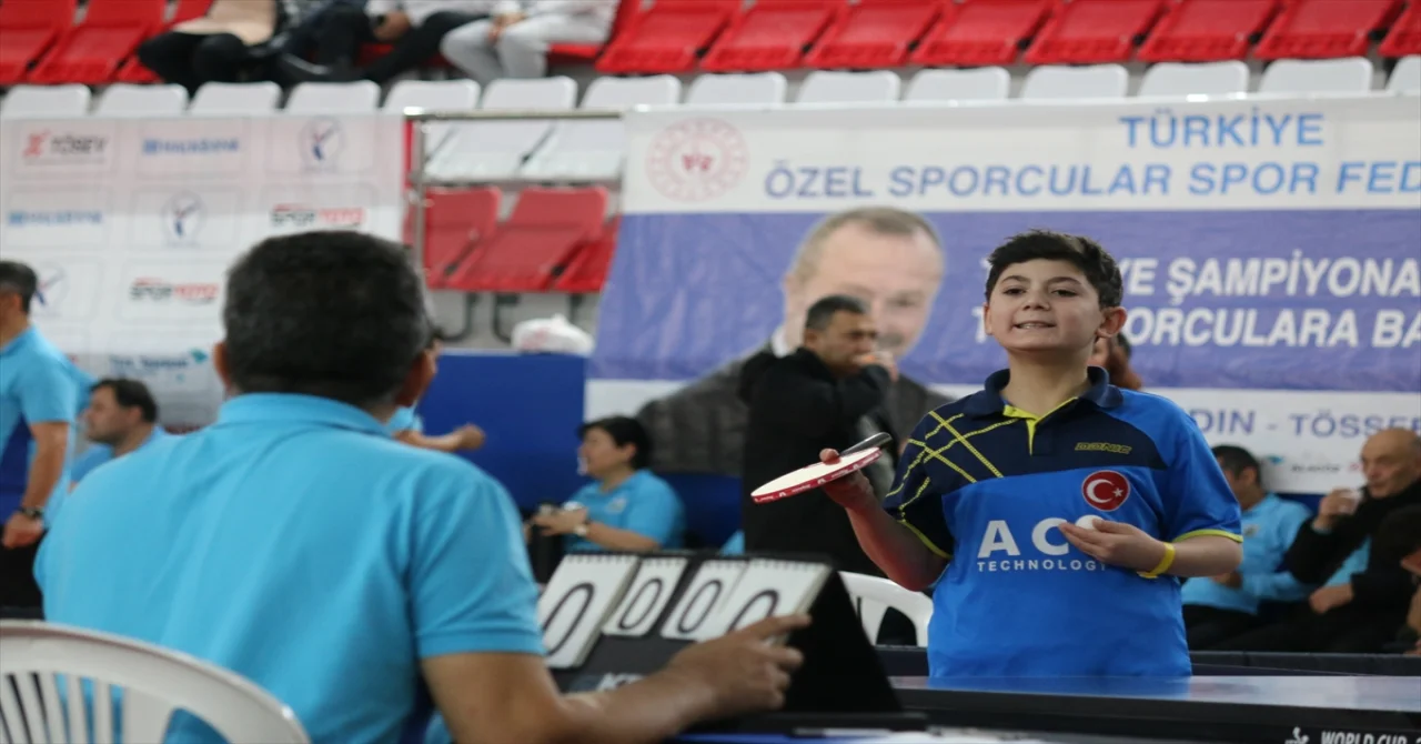 Özel Sporcular Türkiye Masa Tenisi Şampiyonası, Antalya’da sona erdi