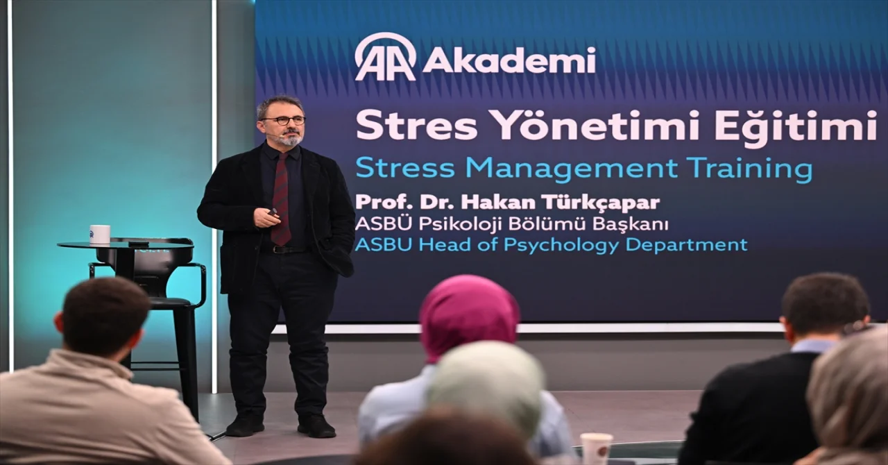 AAtölye’de ”Stres Yönetimi Eğitimi” düzenlendi 