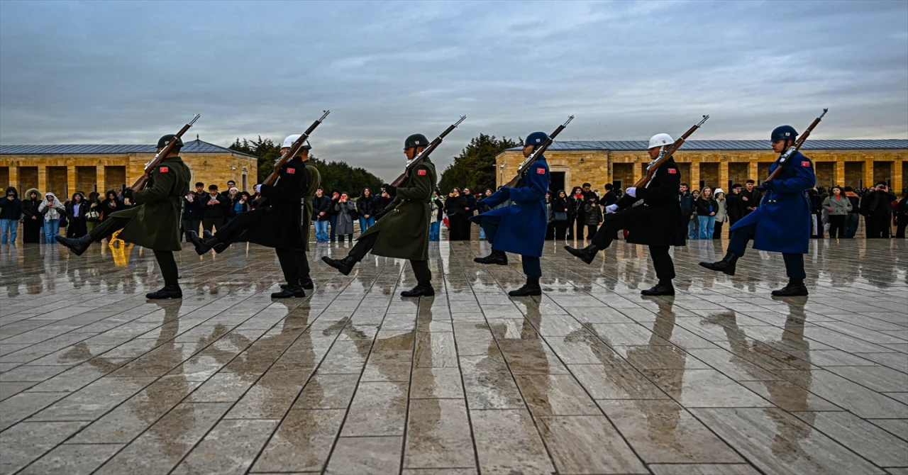 Türkiye Tenis Federasyonu yönetimi Anıtkabir’i ziyaret etti