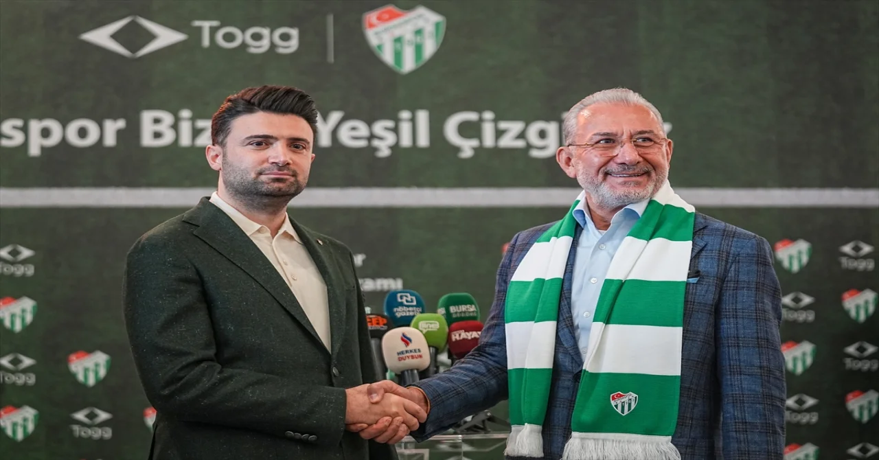 Türkiye’nin otomobili TOGG, Bursaspor’a sponsor oldu