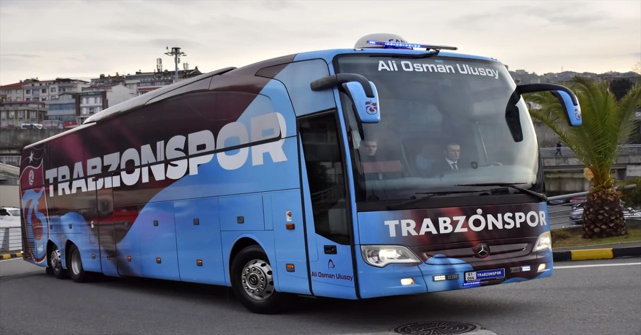 Trabzonspor kafilesi İstanbul’a gitti