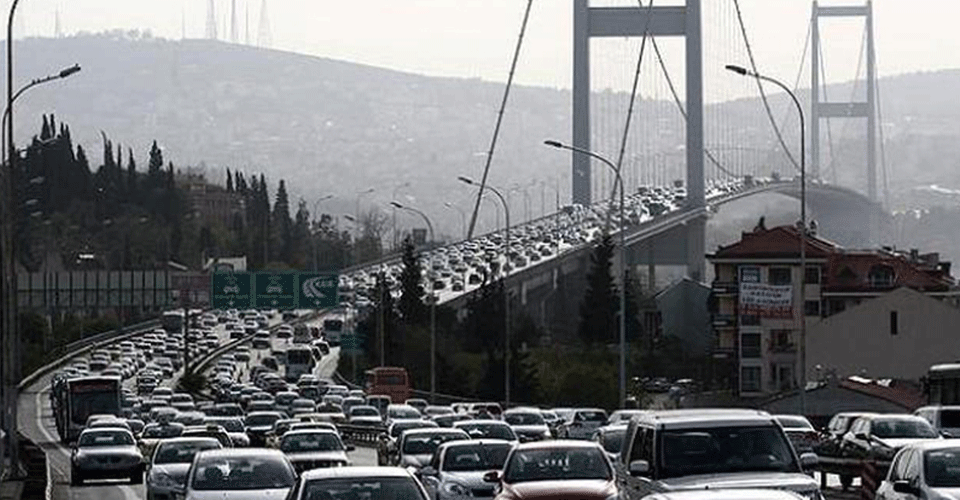 Trafiğe kayıtlı toplam taşıt sayısı 24 milyon 328 bin 780 oldu