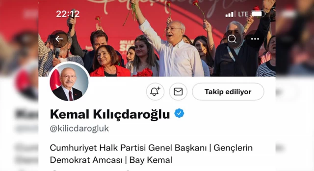 Kılıçdaroğlu, Twitter ve Instagram Bio’suna “Bay Kemal” i ekledi