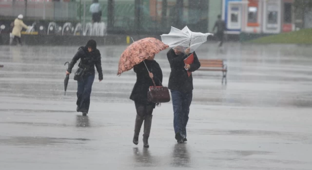 Marmara için yağış ve fırtına uyarısı