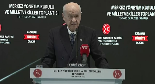 MHP lideri Bahçeli'den 6'lı masaya çağrı: Erdoğan'ın etrafında birleşelim