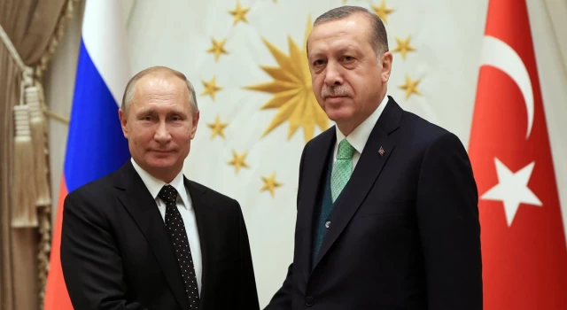 Cumhurbaşkanı Erdoğan Putin'le görüştü