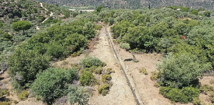 ASKİ, Söke Karakaya’ya Beşparmak Dağları’nın zirvesinden su sağladı