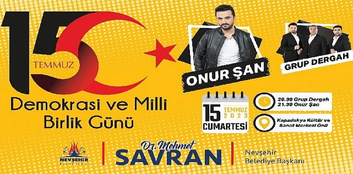 Başkan Savran’dan 15 Temmuz Daveti