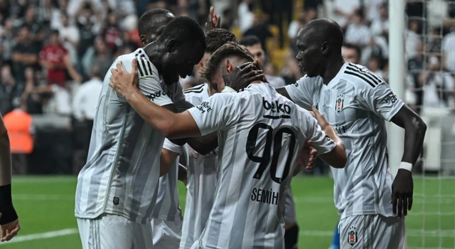 Beşiktaş Dolmabahçe'de avantaj yakaladı: 3-1