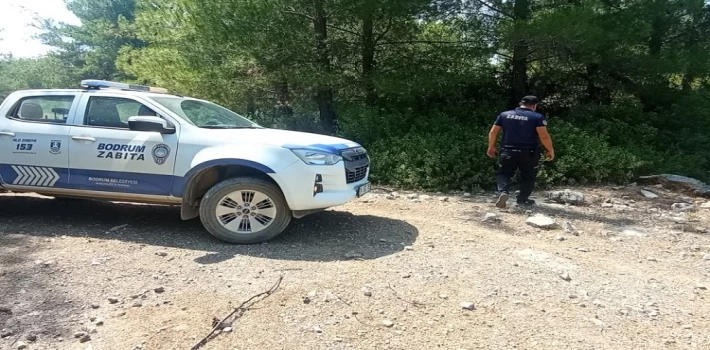 Bodrum’da yangına karşı itfaiye hazırlandı